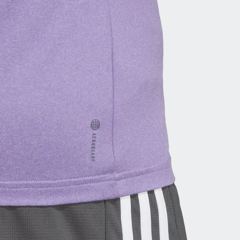 Adidas Women Aeroready Train Essentials Minimal Branding V-Neck Training Tee