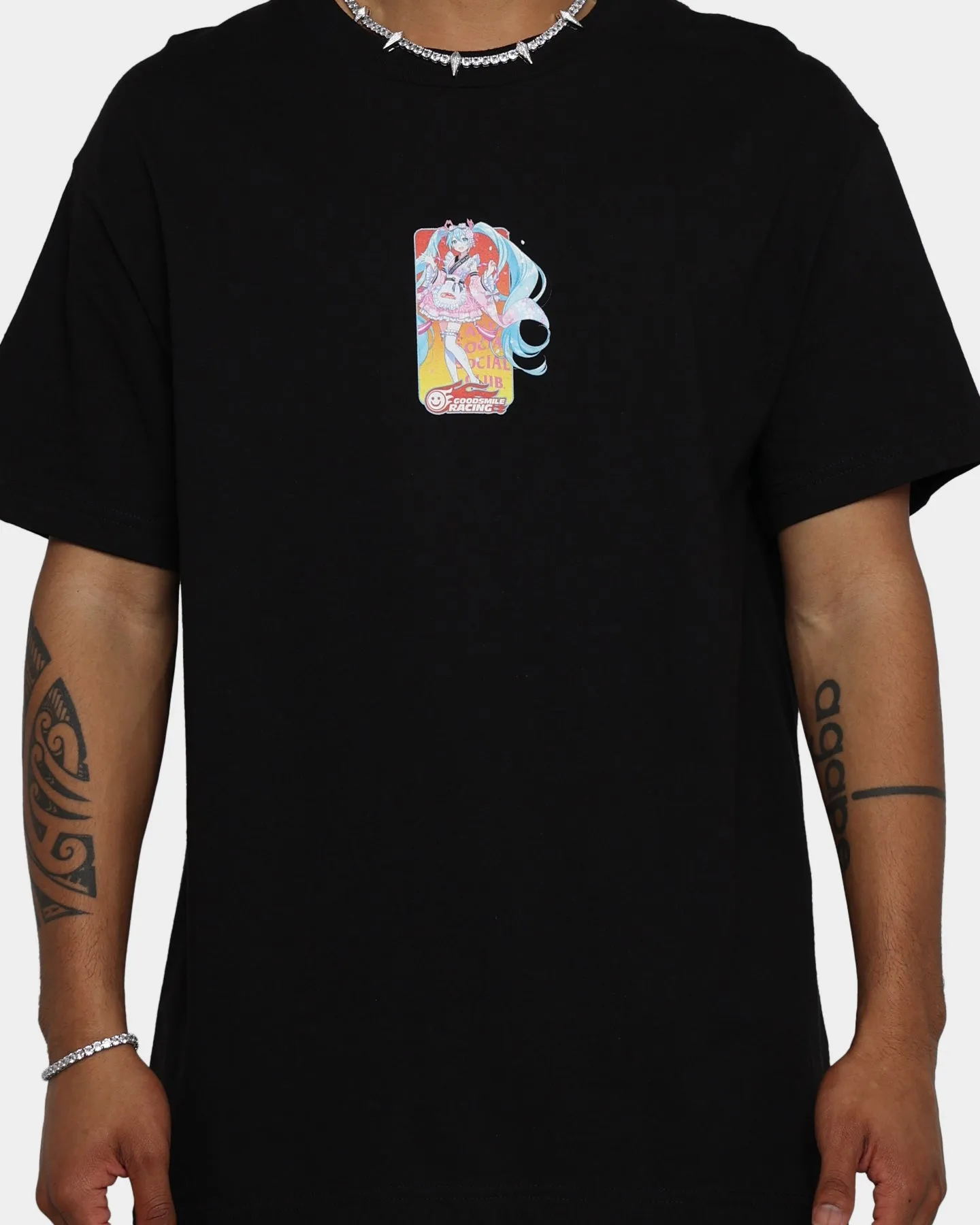 Anti Social Social Club Hatsune Miku T-Shirt Black