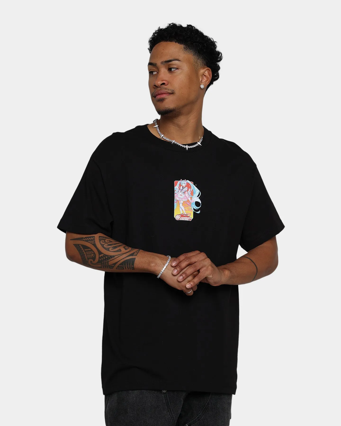 Anti Social Social Club Hatsune Miku T-Shirt Black