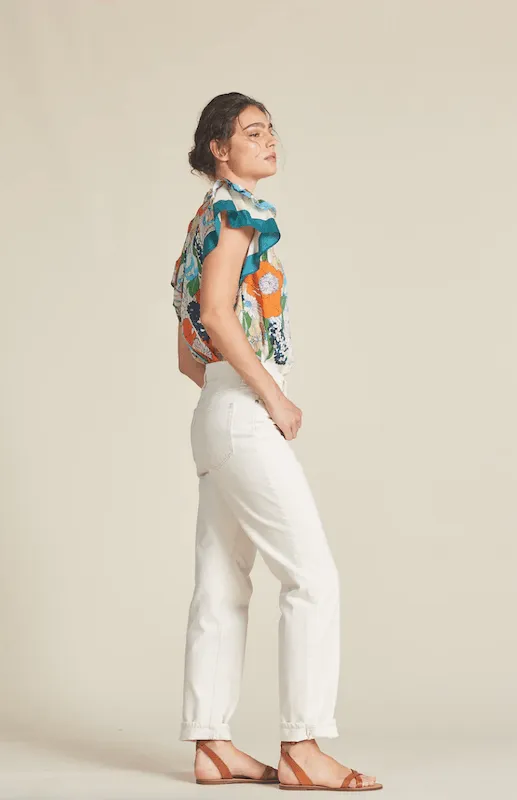 Birds of Paradis Clover Blouse