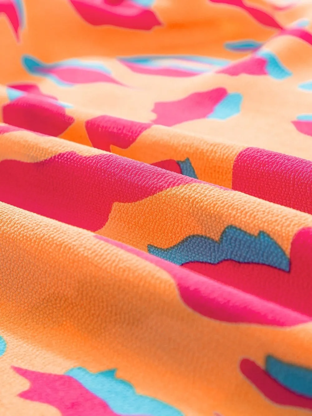 Bright Abstract Print Blouse