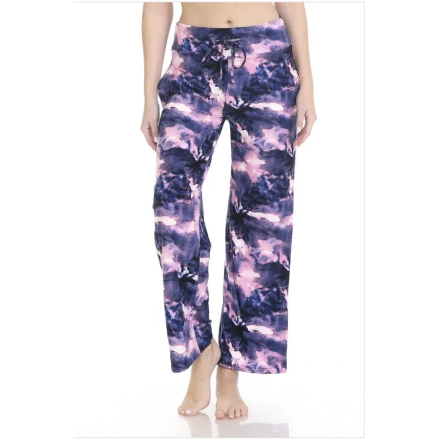 Buttery Soft Lounge / Pyjama Pants - Purple Passion