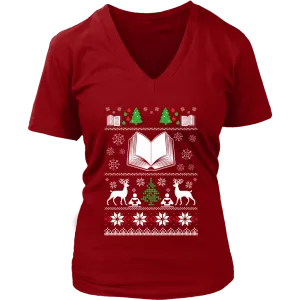 Christmas Ugly  V-neck tee