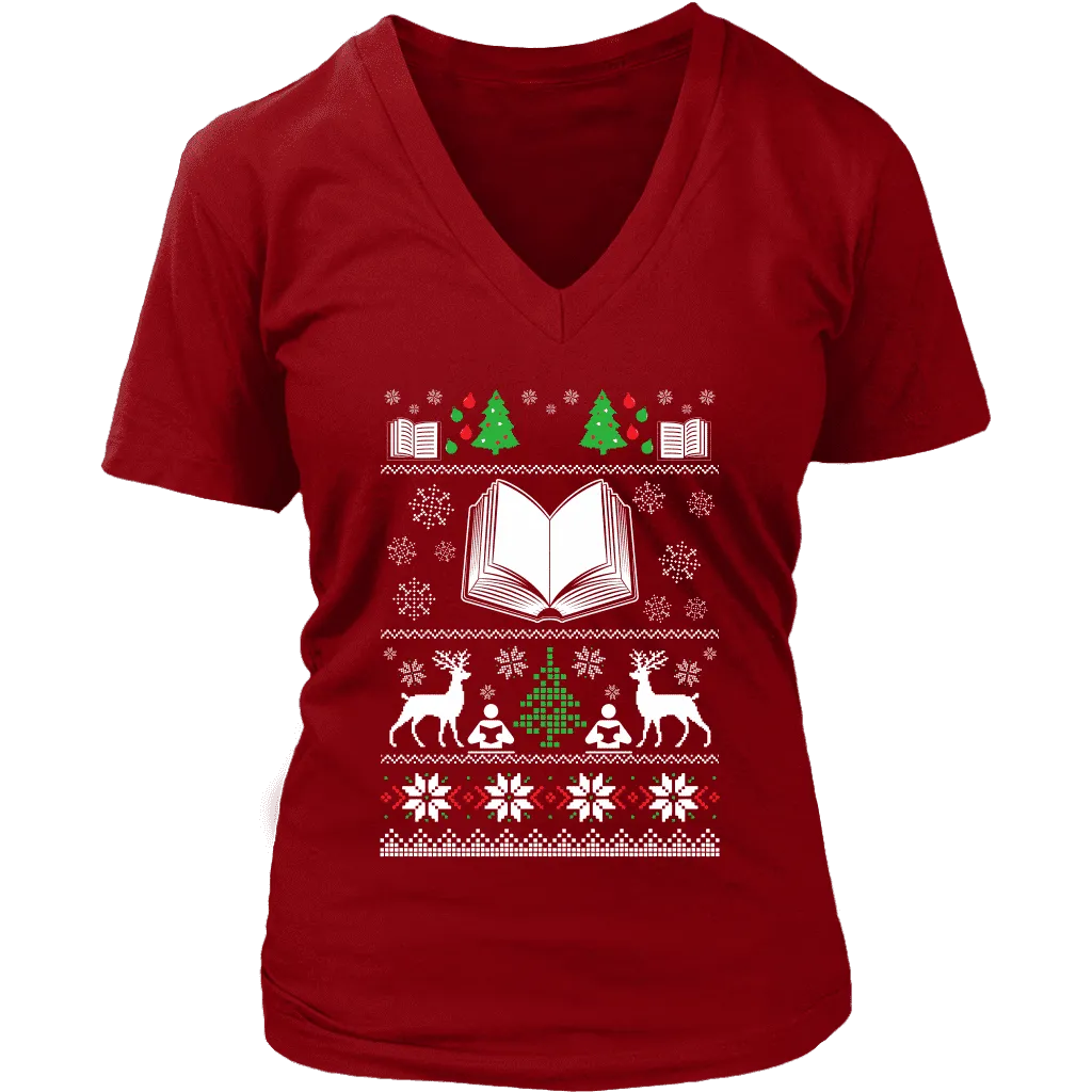Christmas Ugly  V-neck tee