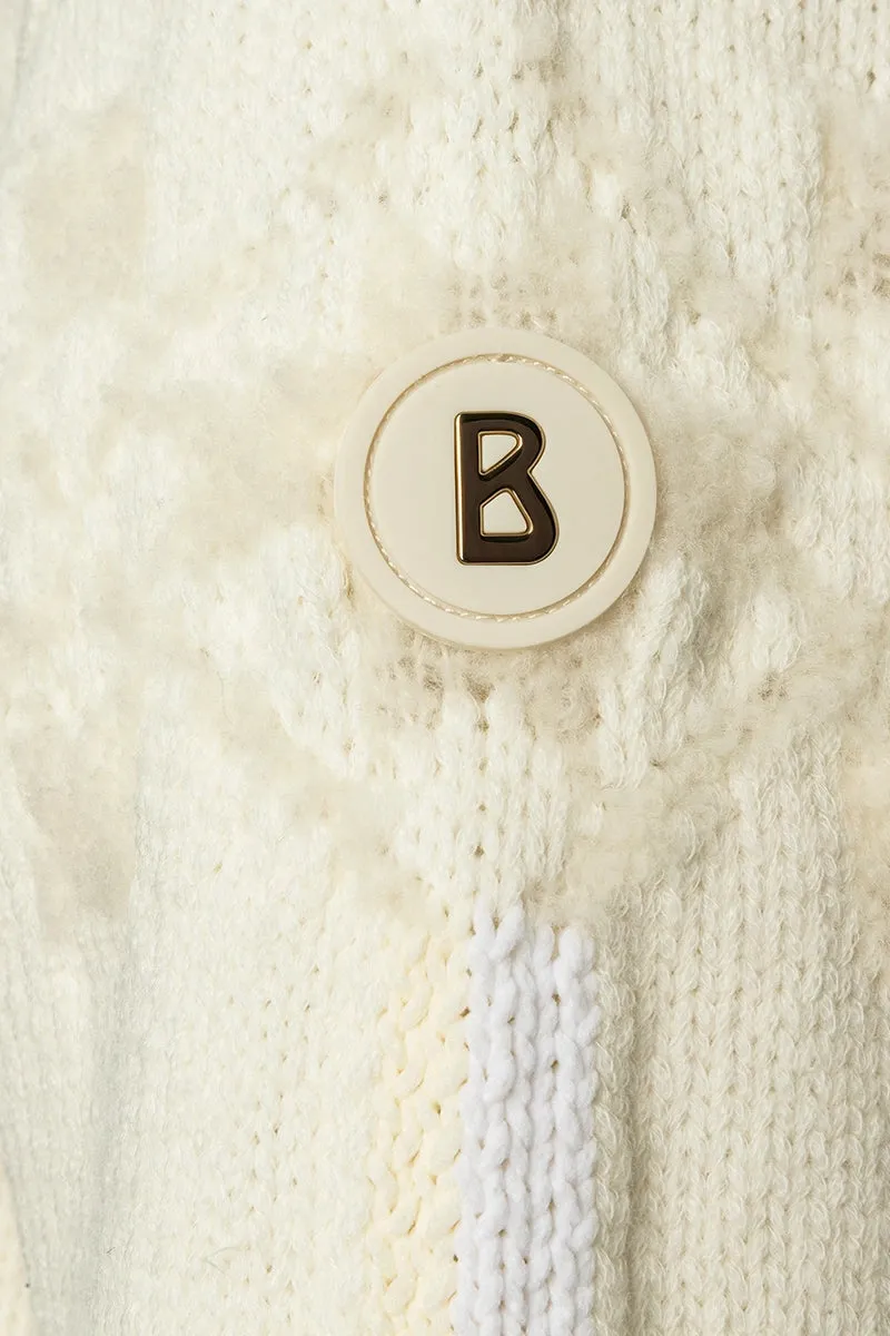 Elana 1/2 Zip Knitted Wool Sweater