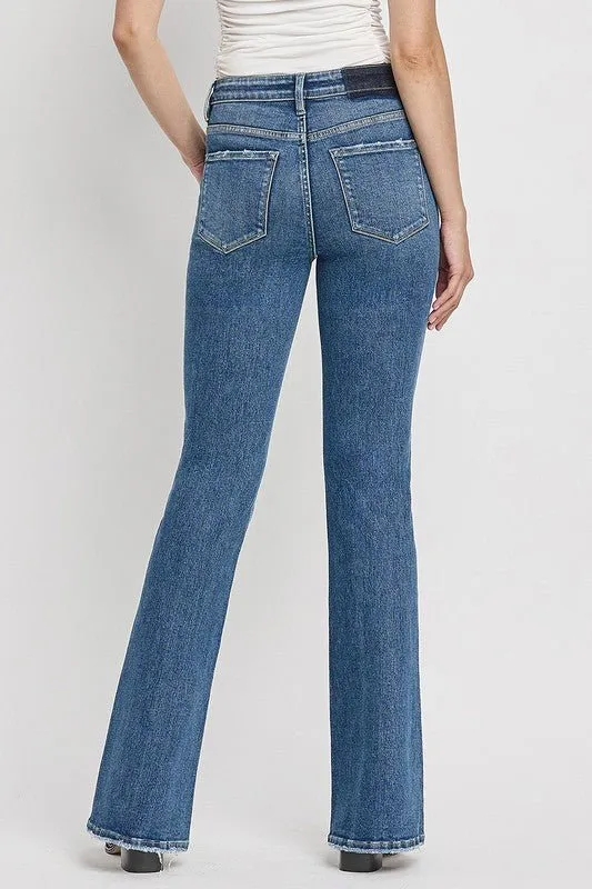 Eve High Rise Flare Jeans