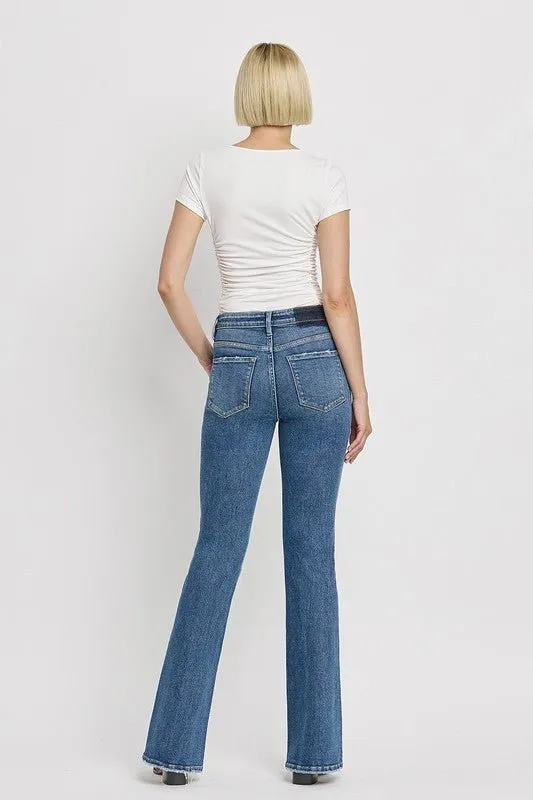 Eve High Rise Flare Jeans