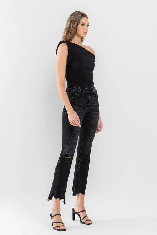 High Rise Ankle Bootcut Jeans - Flying Monkey