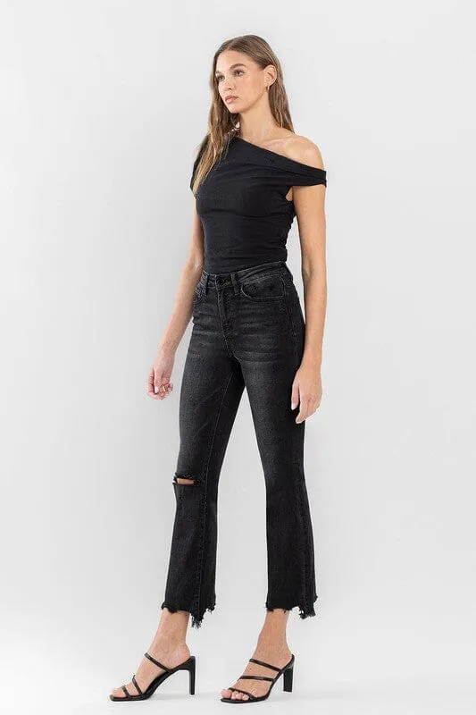 High Rise Ankle Bootcut Jeans - Flying Monkey
