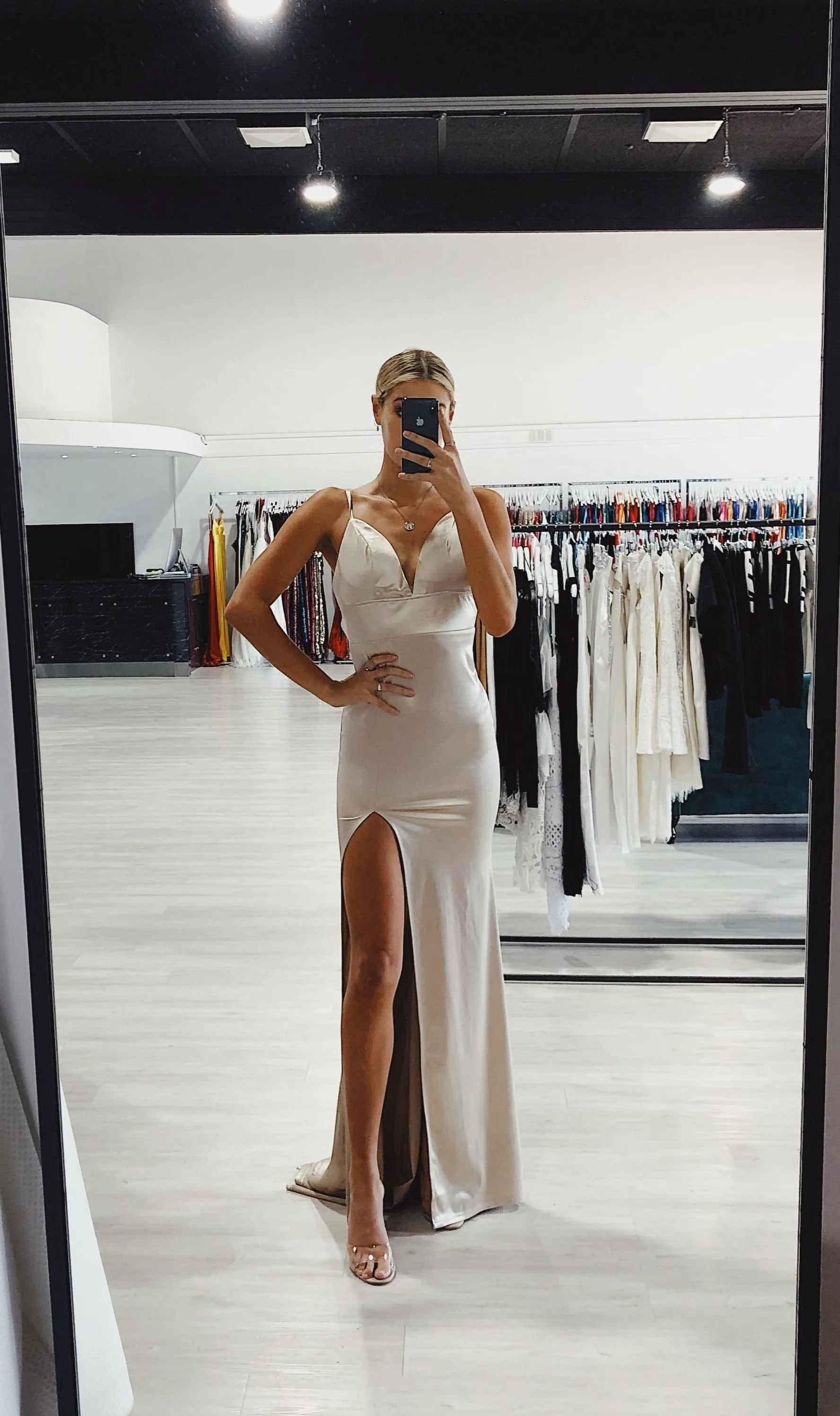 Honey Couture AISHA Low Back Mermaid Evening Gown Dress
