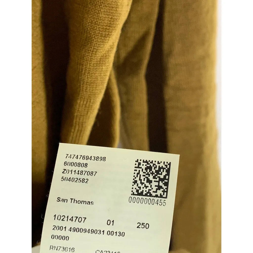HUGO BOSS HUGO Men's Camel Brown Extra Fine Merino Turtleneck Sweater SZ M