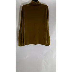 HUGO BOSS HUGO Men's Camel Brown Extra Fine Merino Turtleneck Sweater SZ M