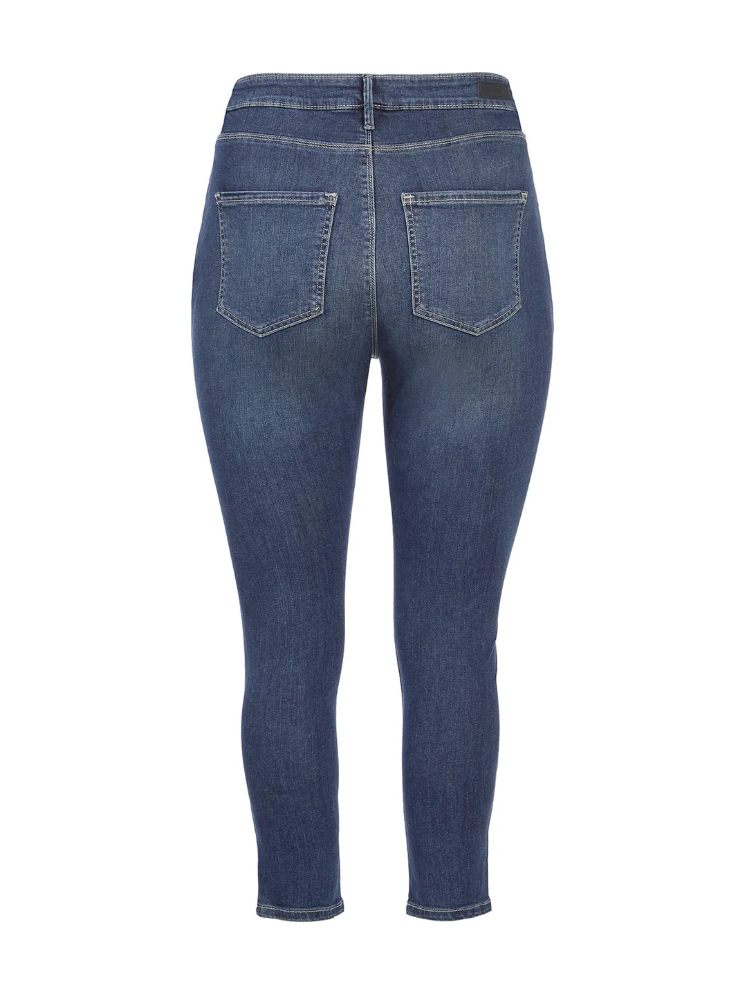 Indigo Sea Alexa High Rise Ankle Skinny Jeans