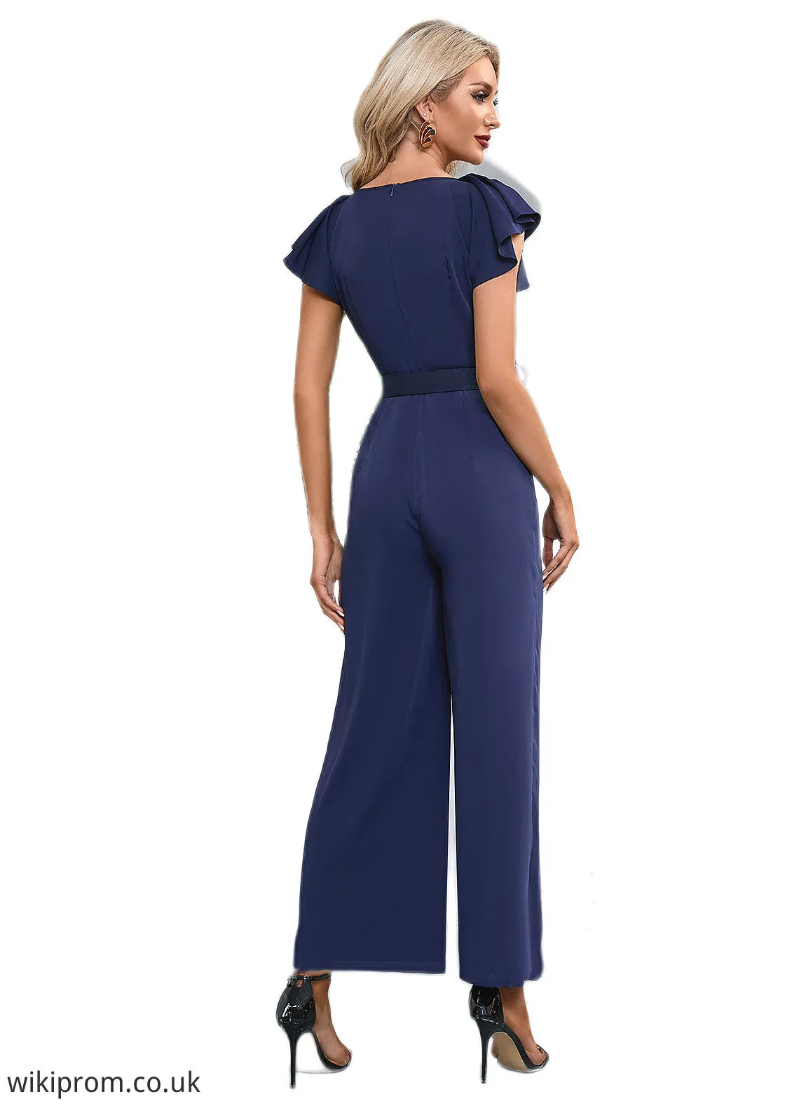 Marie Scoop Elegant Jumpsuit/Pantsuit Polyester Maxi Dresses SWKP0022417