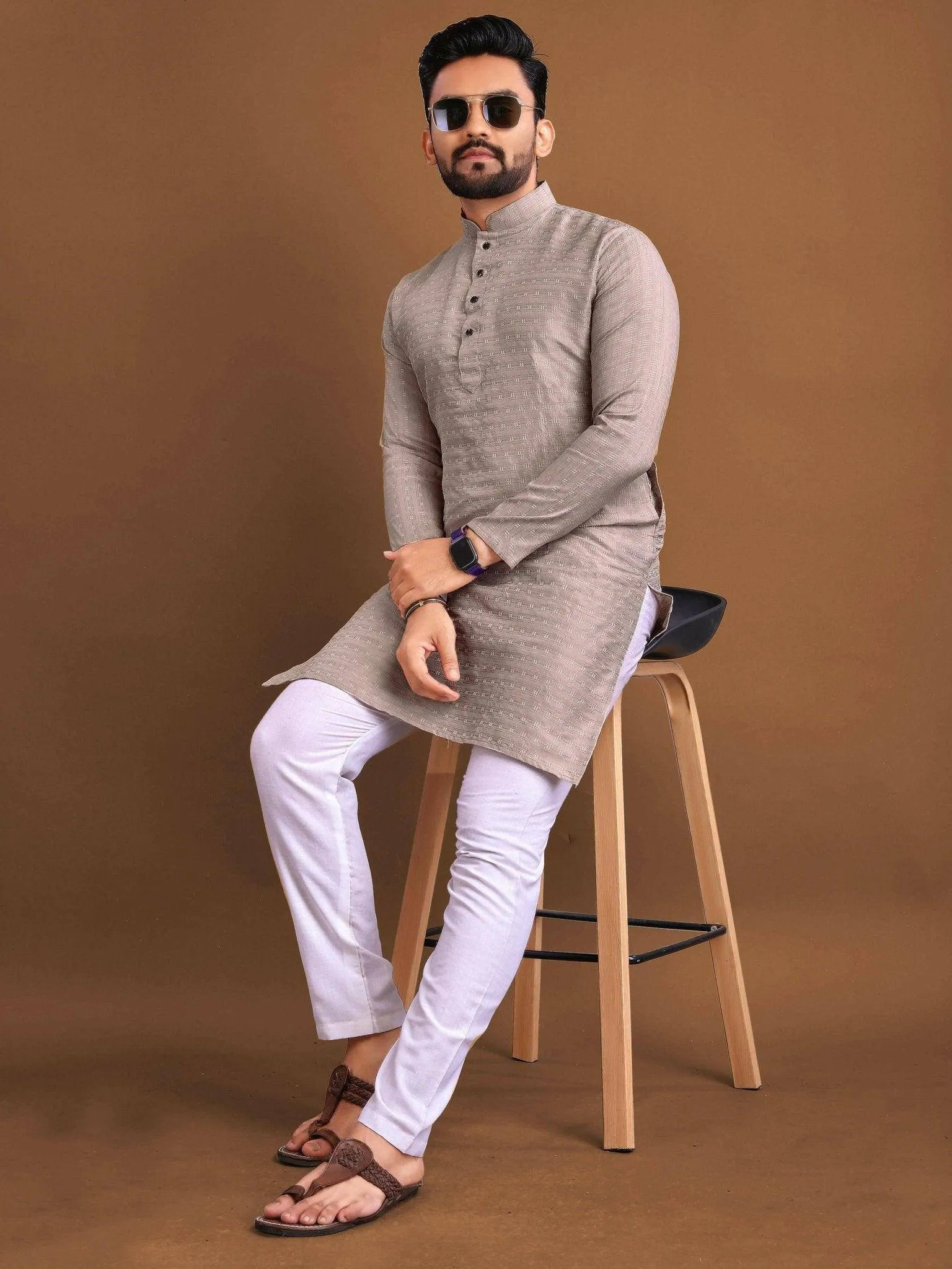 Men's Ethnic Wear Kurta Pajama Set