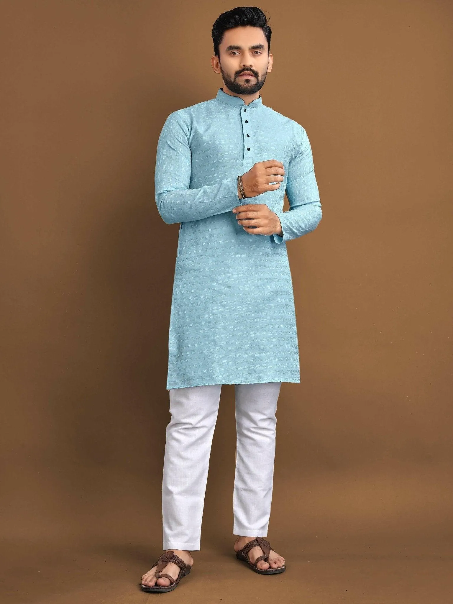 Men's Ethnic Wear Kurta Pajama Set