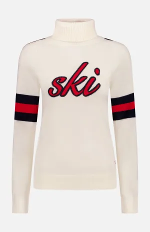 Neve Wool Ski Stripe Sweater