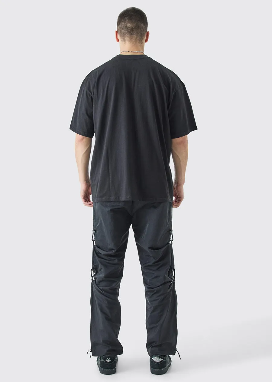Over Thinking Men Oversized Printed T-Shirt