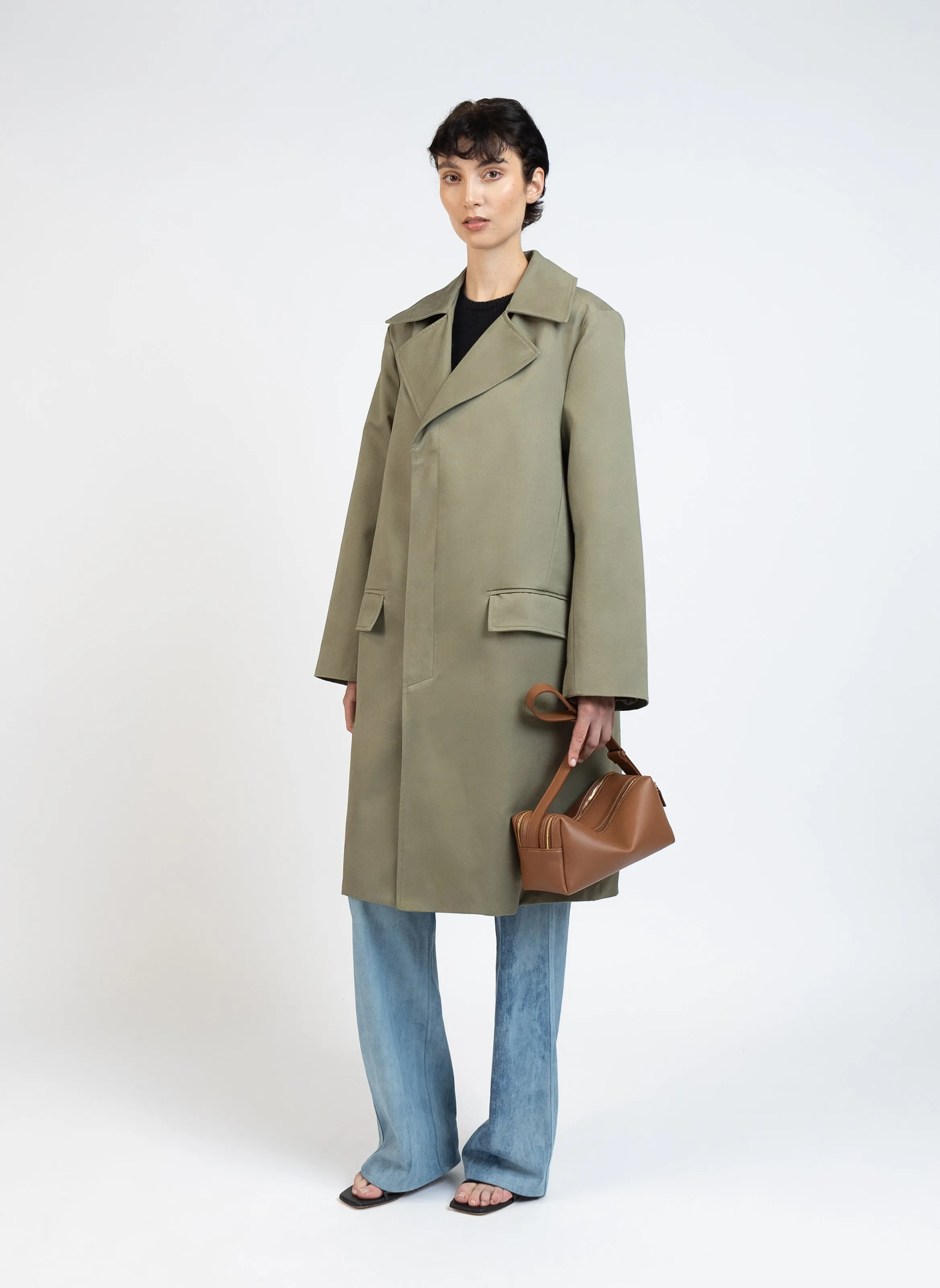 Oversized coat/Khaki