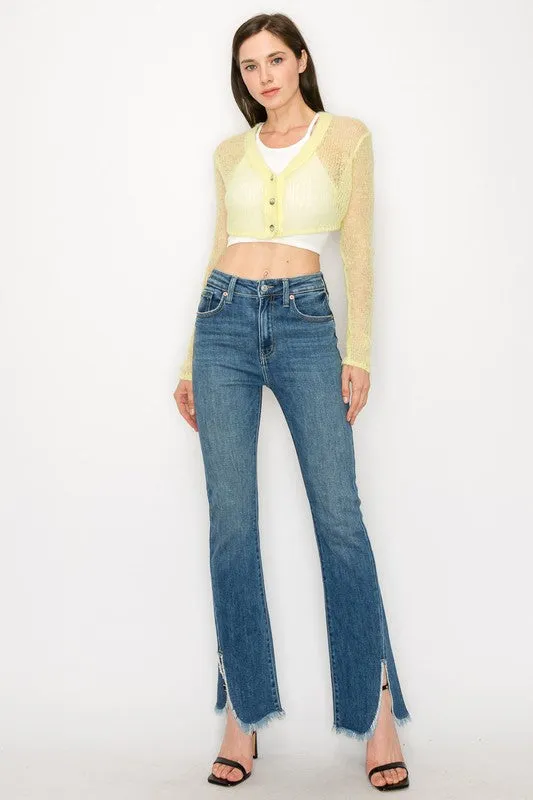 Plus Genesis High  Rise Boot Cut Jeans