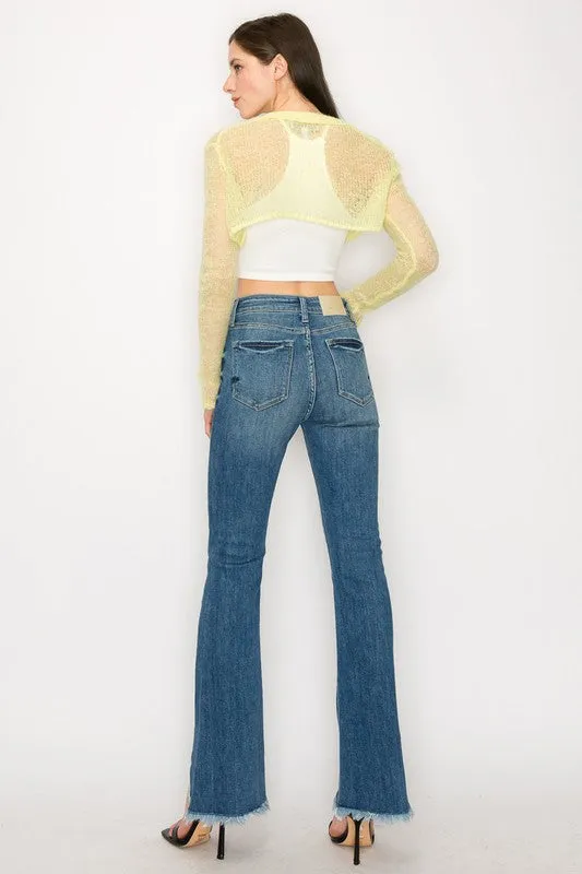 Plus Genesis High  Rise Boot Cut Jeans