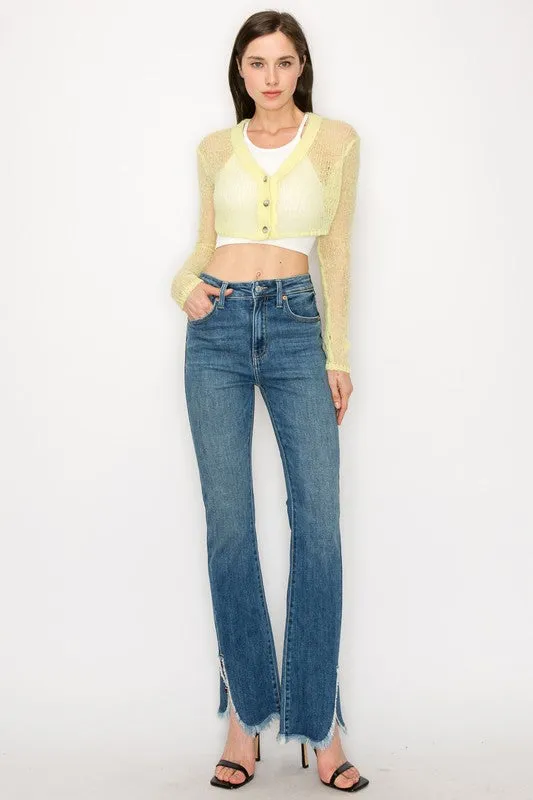 Plus Genesis High  Rise Boot Cut Jeans