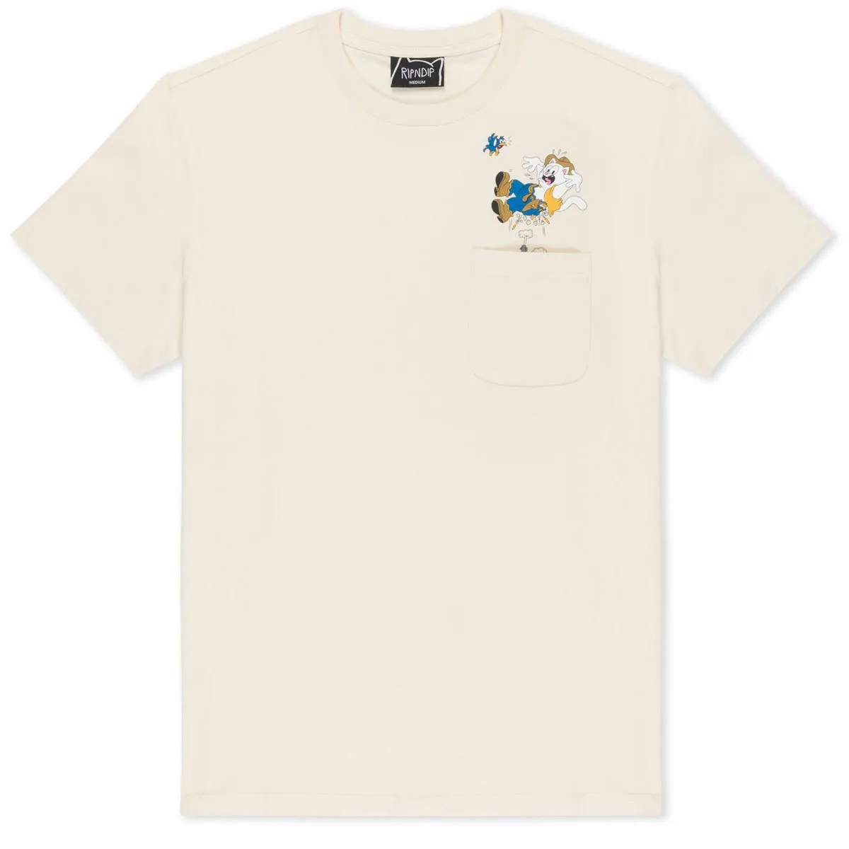 RIPNDIP Pew Pew Pocket T-Shirt - Natural