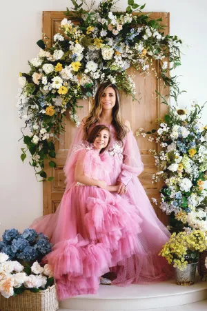 Rose Printemps FLOOR LENGTH GOWN FLOOR LENGTH GOWN- (Custom color options)  Editorial Dress, Couture Gown, Special Occasion Dress