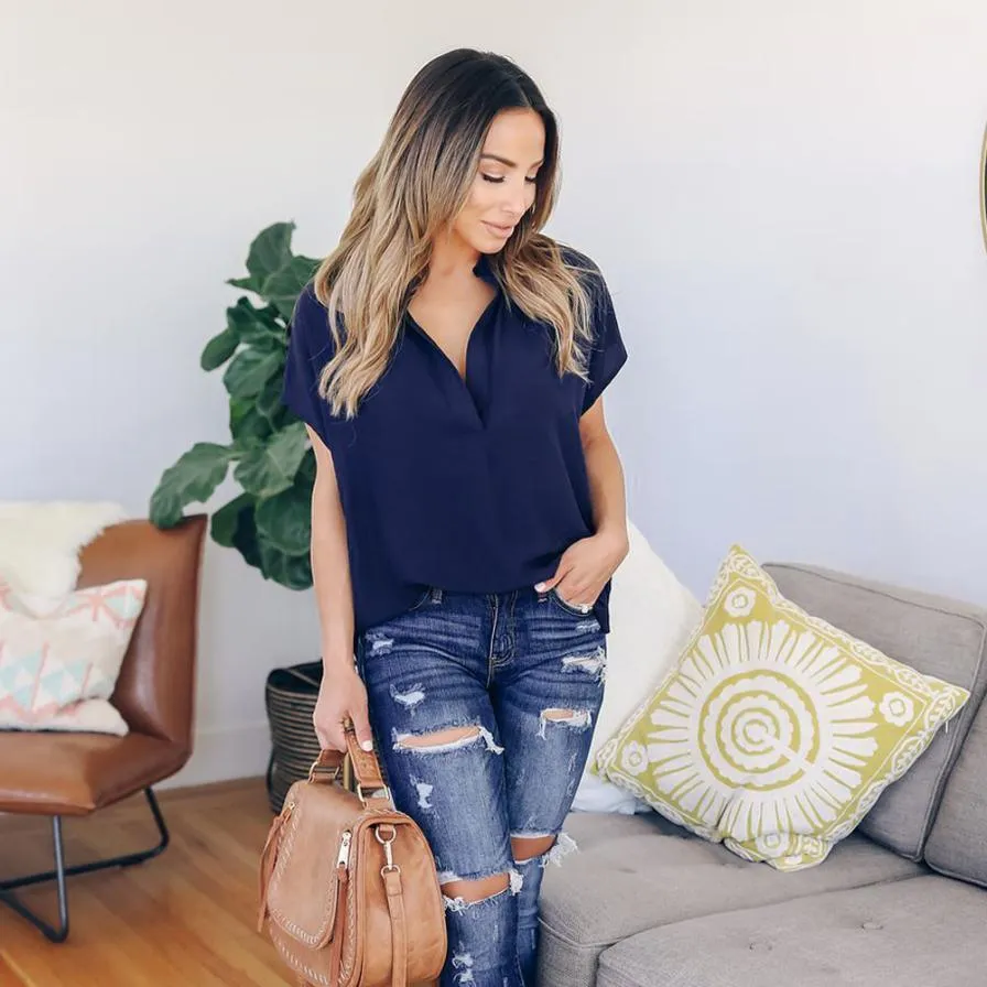Short Sleeve Blouse