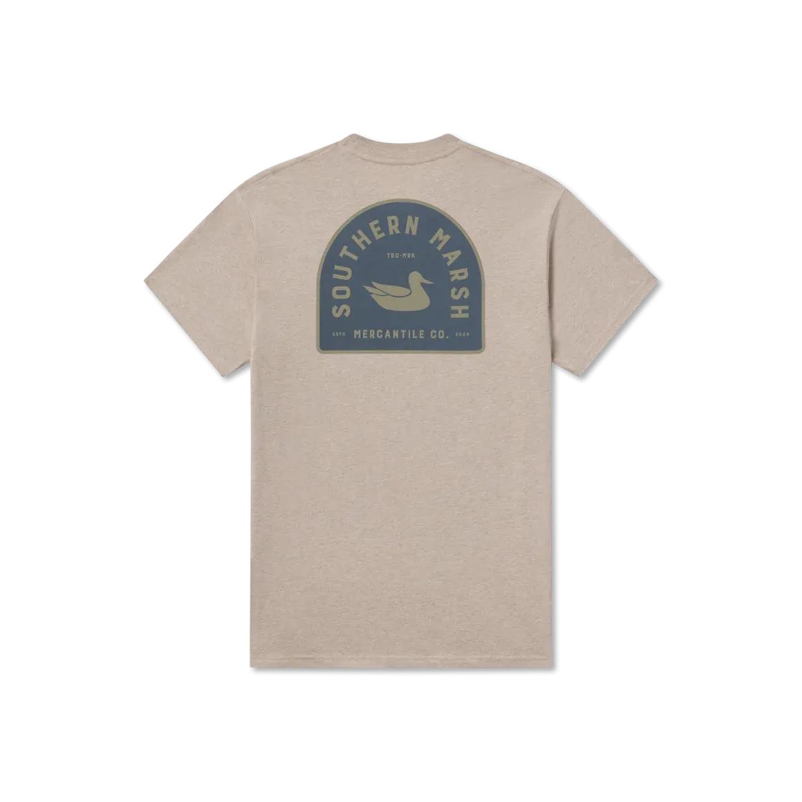 Southern Marsh Mercantile Dome Tee - Burnt Taupe