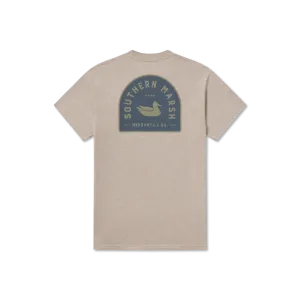 Southern Marsh Mercantile Dome Tee - Burnt Taupe