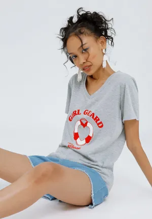 V-neck Graphic T-shirt