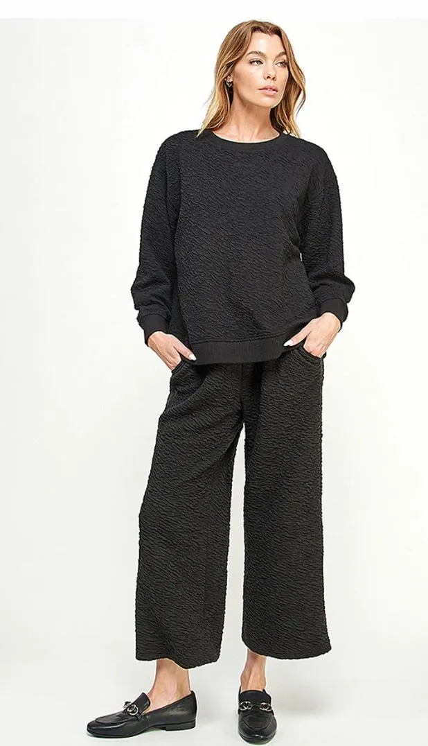 WFH Work From Home Textured Athleisure