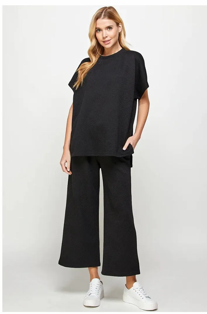 WFH Work From Home Textured Athleisure