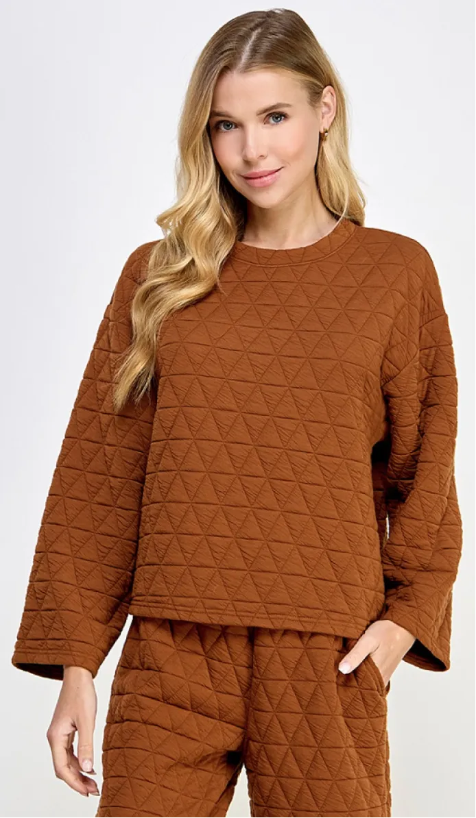 WFH Work From Home Textured Athleisure
