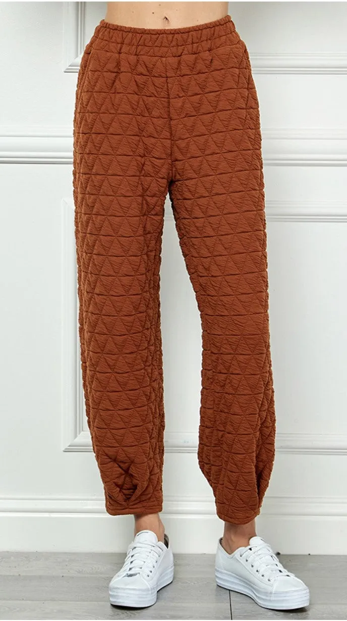 WFH Work From Home Textured Athleisure