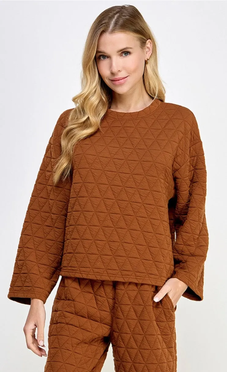 WFH Work From Home Textured Athleisure