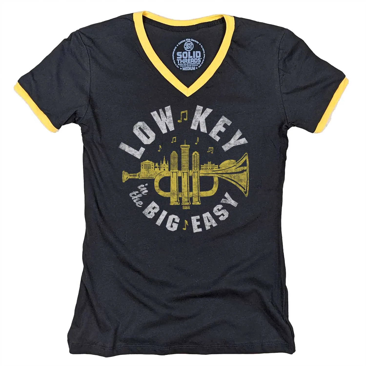 Women's Low Key in the Big Easy V-Neck Tee