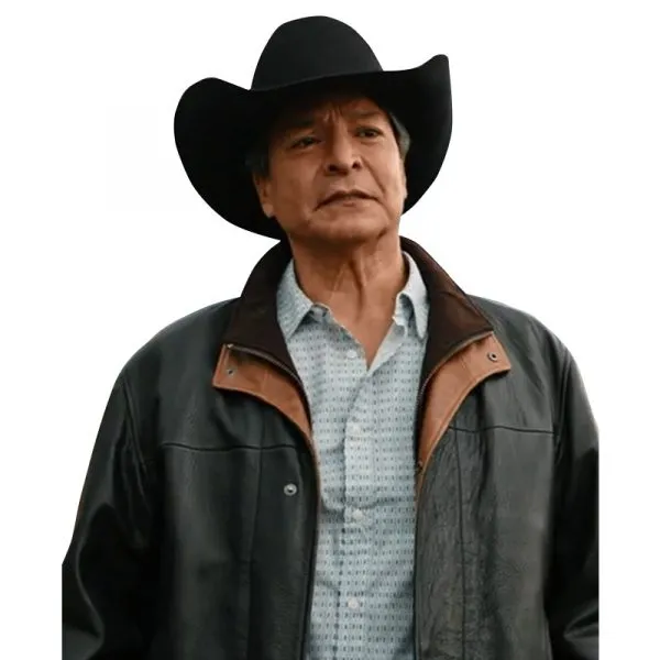 Yellowstone S04 Thomas Rainwater Leather Jacket